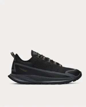 ACG Air Nasu Rubber-Trimmed Mesh Hiking  Black low top sneakers