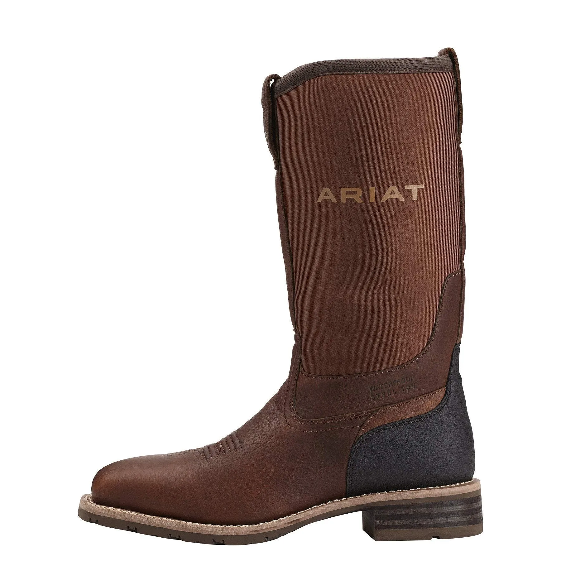 Ariat Men's Hybrid All Weather Waterproof Steel Toe Work Boot