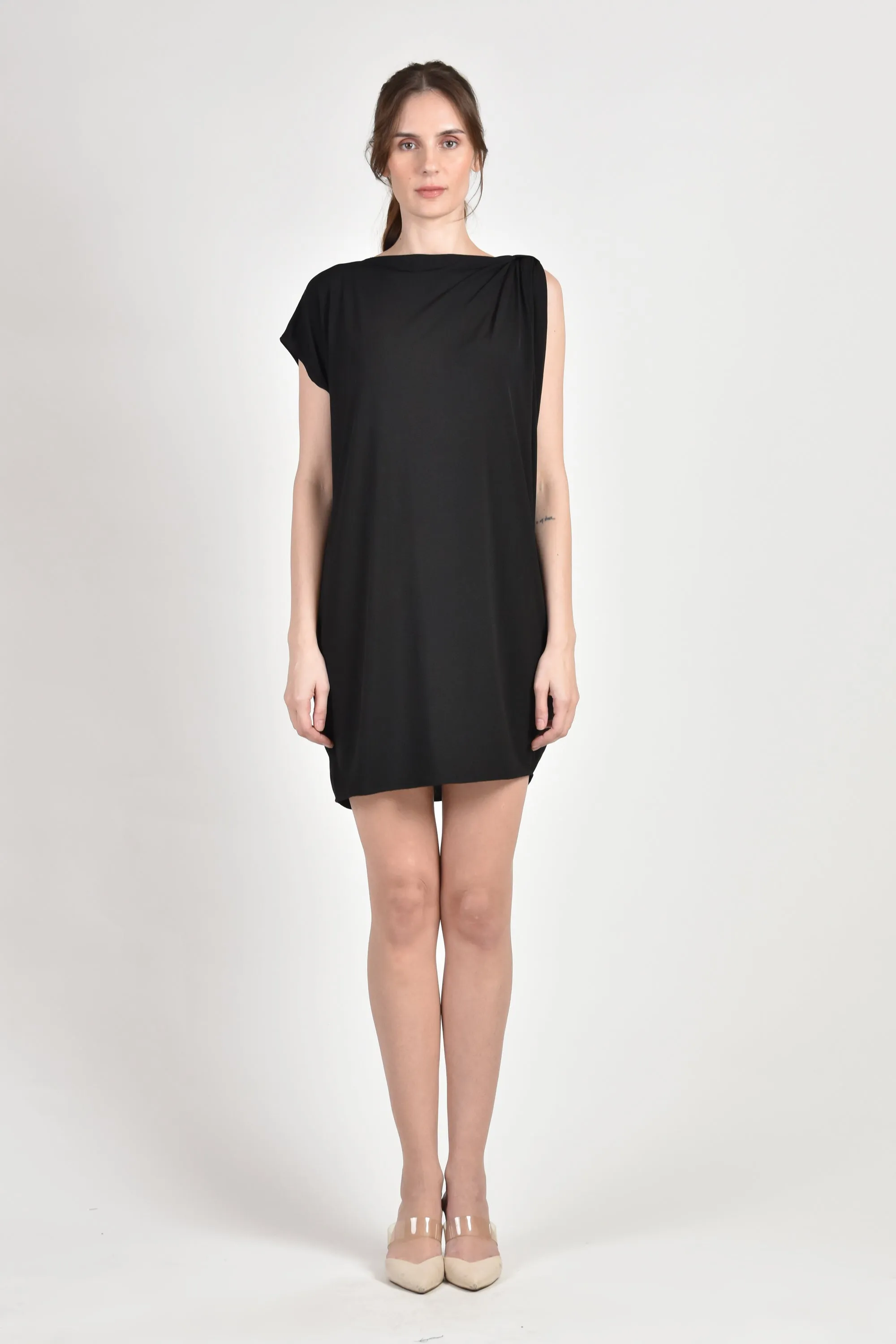 AYANA Draped Sleeve Dress