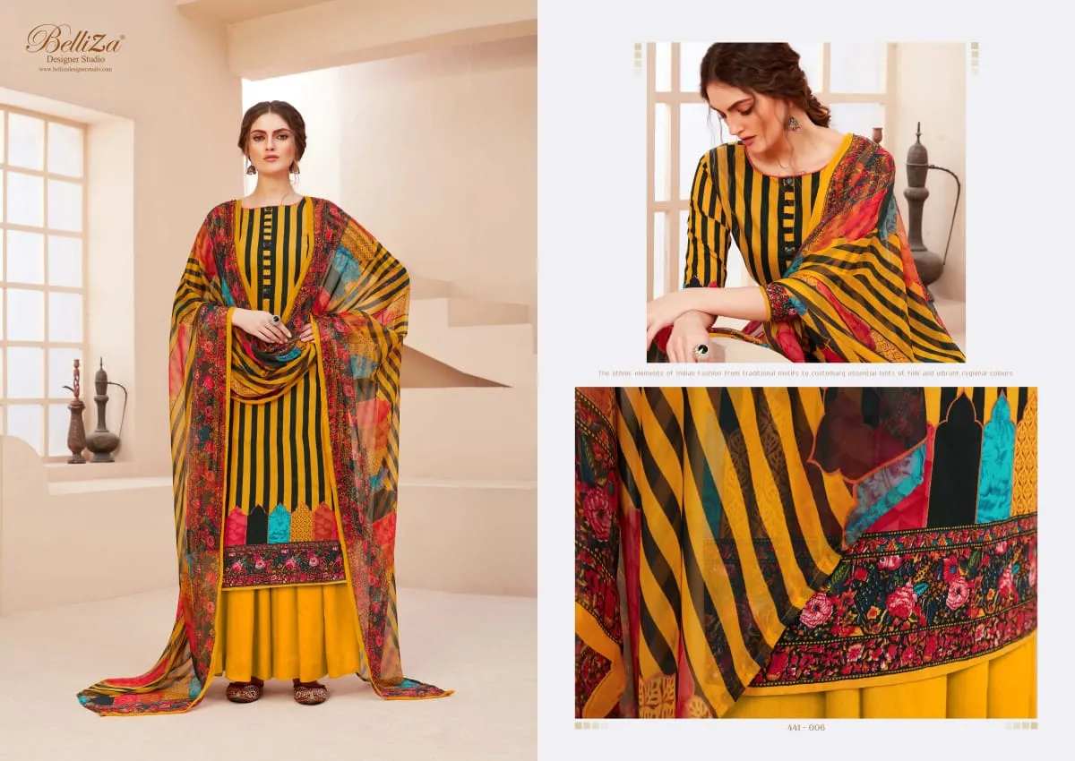 Belliza Designer Studio Zohra Vol 15 Casual Wear Salwar Suit