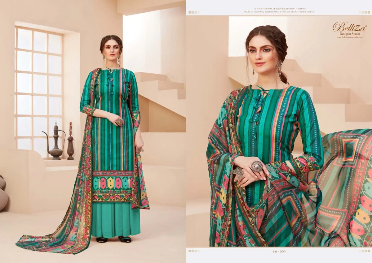 Belliza Designer Studio Zohra Vol 15 Casual Wear Salwar Suit