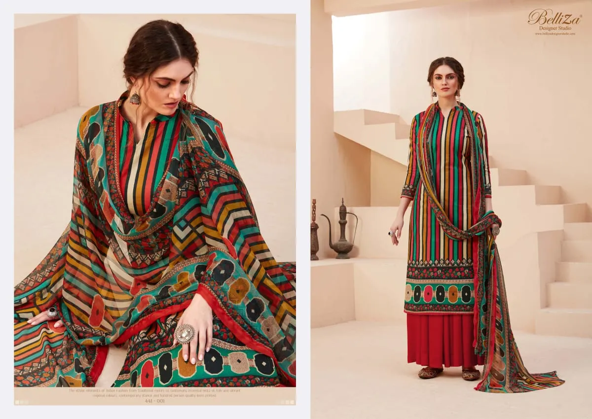 Belliza Designer Studio Zohra Vol 15 Casual Wear Salwar Suit