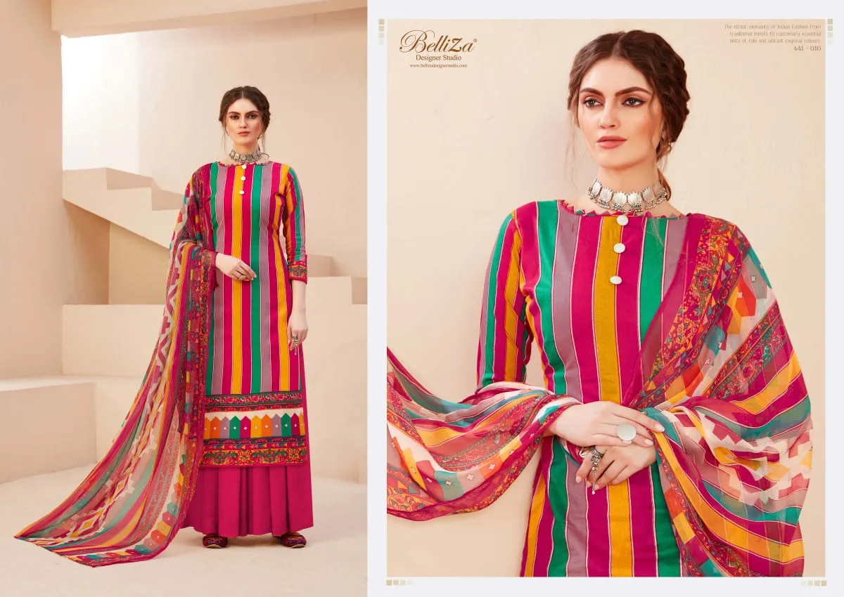 Belliza Designer Studio Zohra Vol 15 Casual Wear Salwar Suit