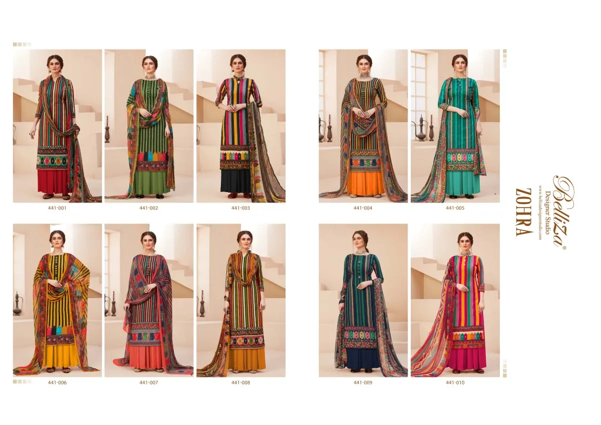 Belliza Designer Studio Zohra Vol 15 Casual Wear Salwar Suit