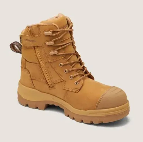 BLUNDSTONE 8560 ROTOFLEX 6" ZIP SIZE SAFETY BOOTS - COMPOSITE CAP