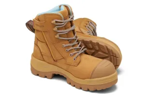 BLUNDSTONE 8860 ROTOFLEX 6" LADIES ZIP SIZE SAFETY BOOTS - COMPOSITE CAP