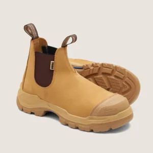 BLUNDSTONE - 9000 - Unisex Rotoflex Elastic Sided Safety Boots with Scuff Cap