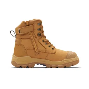 BLUNDSTONE 9060 ROTOFLEX 6" ZIP SIDE SAFETY BOOTS - RUBBER SOLE
