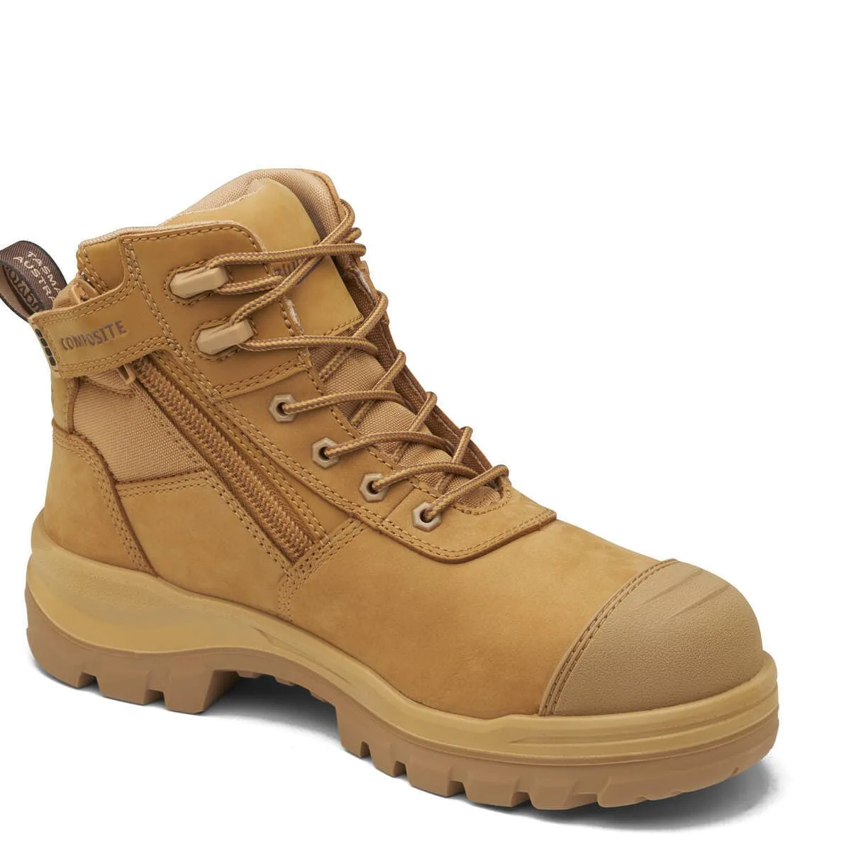 Blundstone Unisex Rotoflex Safety Boots - Wheat #8550