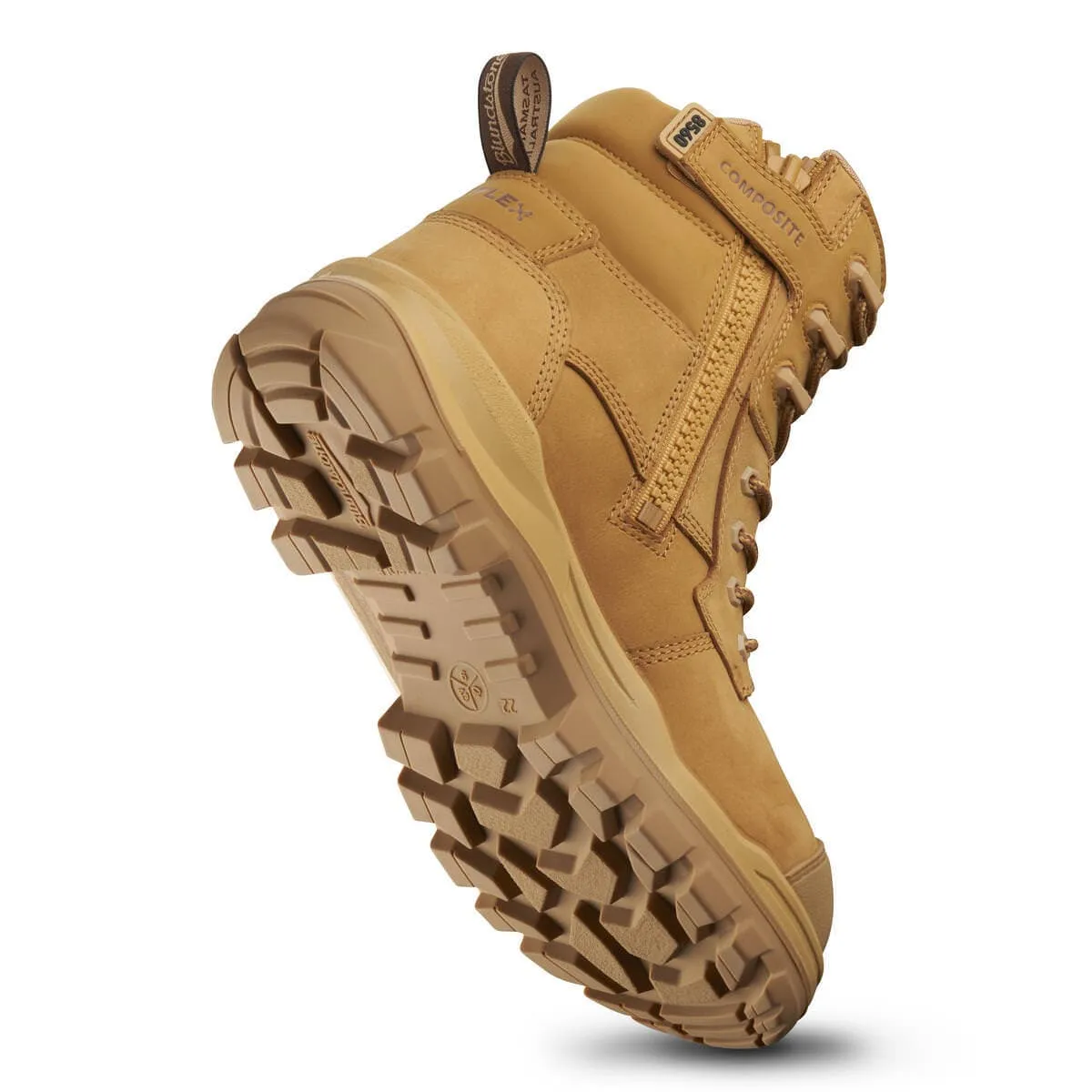 Blundstone Unisex Rotoflex  Safety Boots - Wheat #8560