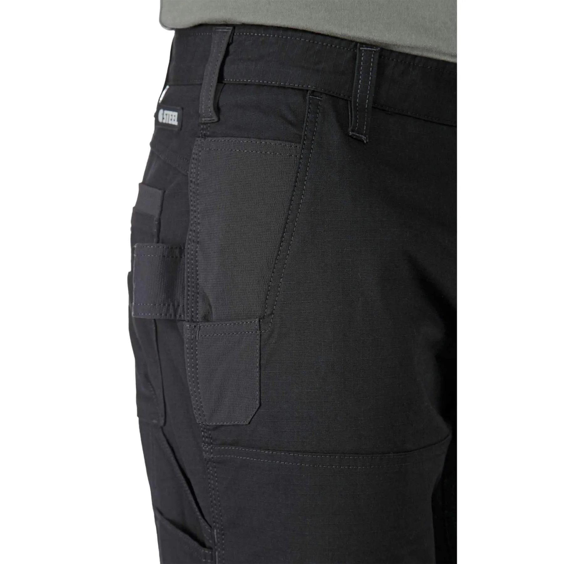 Carhartt Steel Straight Fit Rugged Flex Double-Front Ripstop Trousers 105075