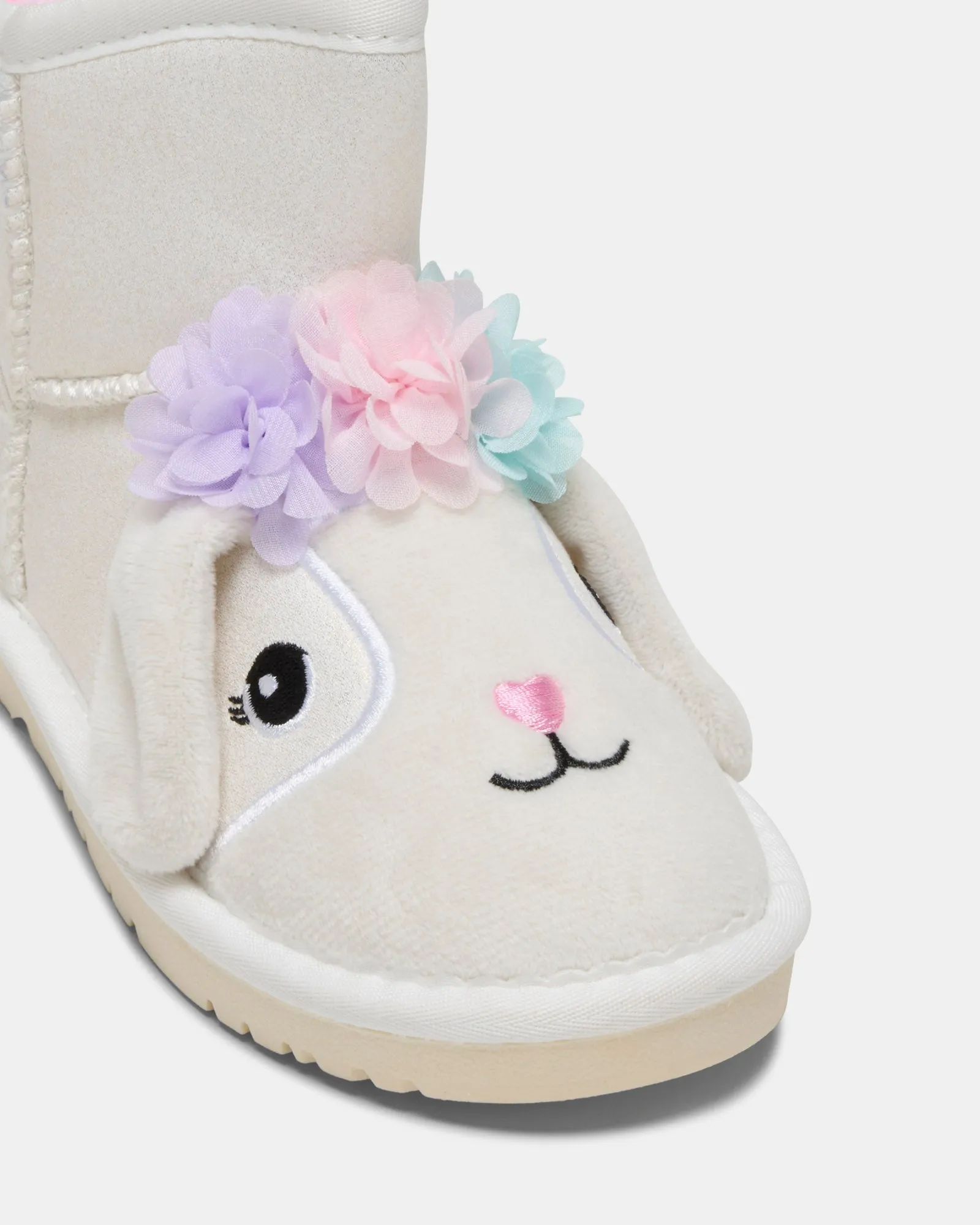Chilly Bunny White Shimmer
