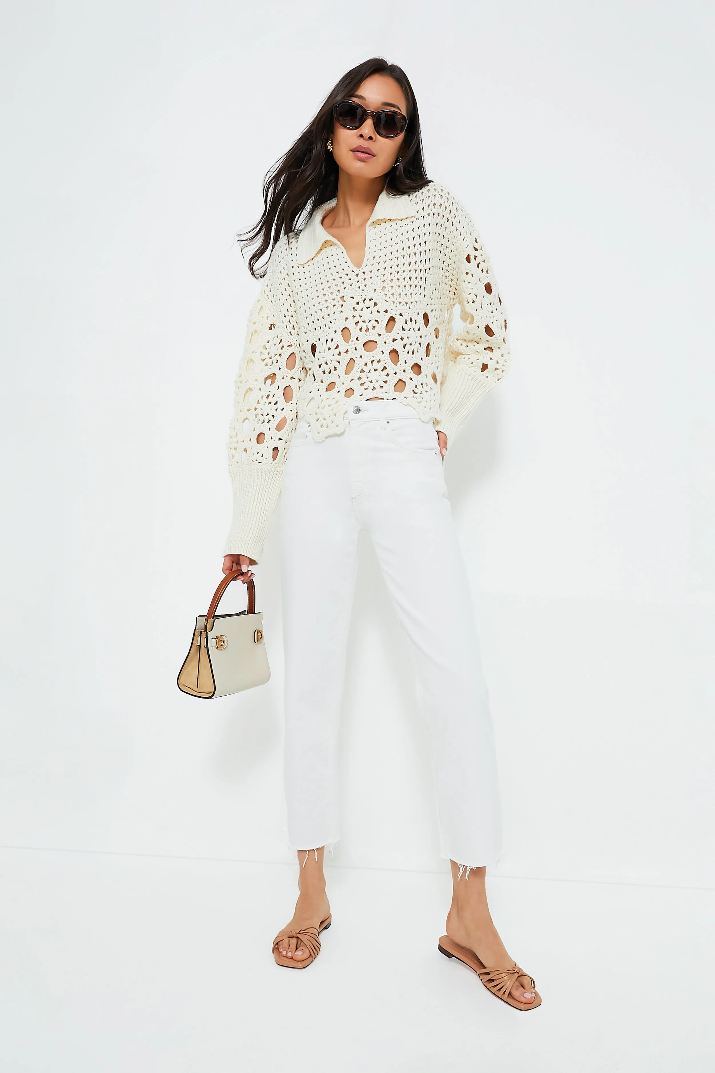 Cream Mady Top