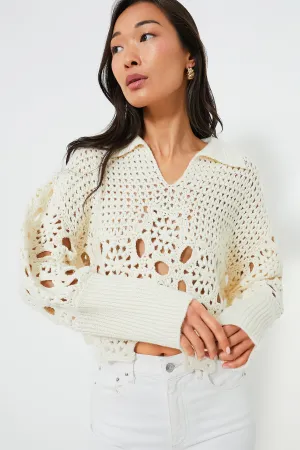 Cream Mady Top