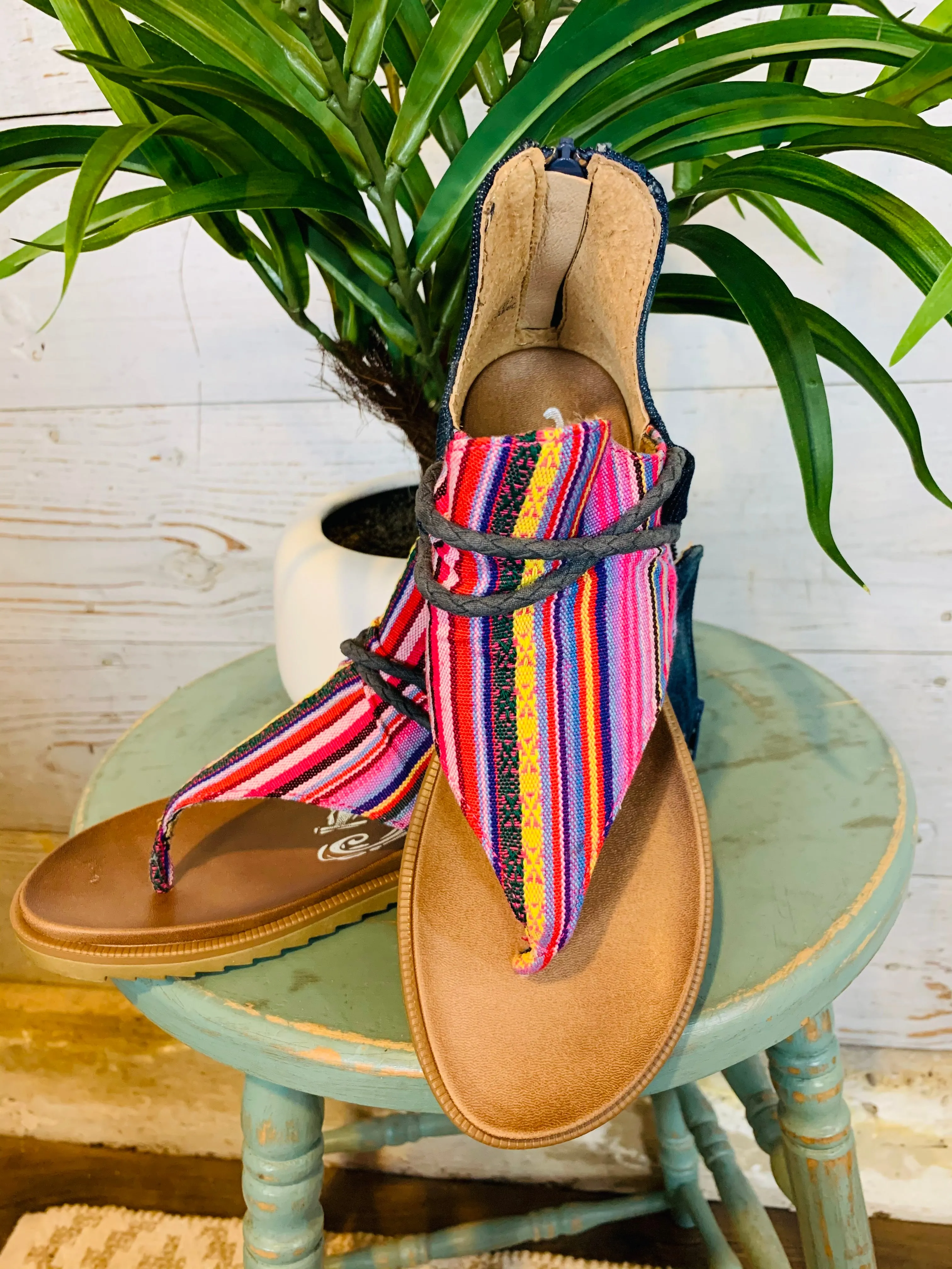Dakota Serape Sandal