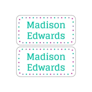 Dots Shoe Labels