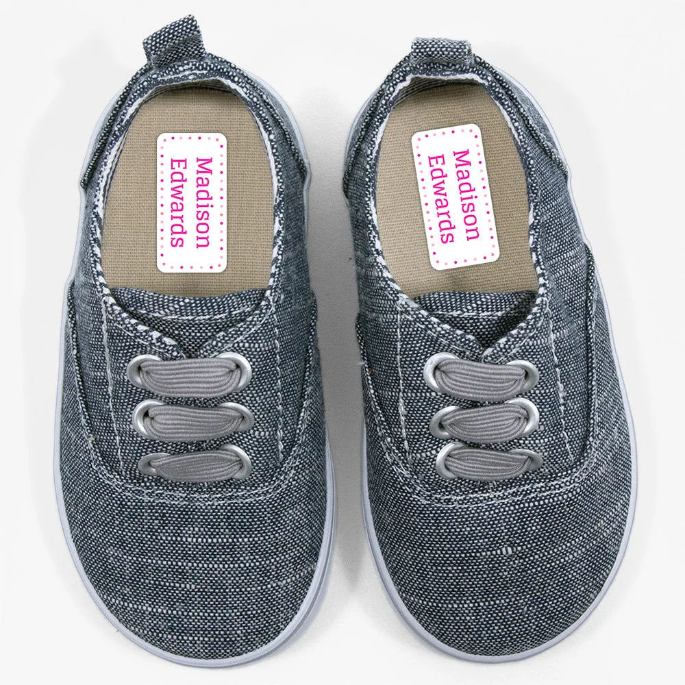Dots Shoe Labels