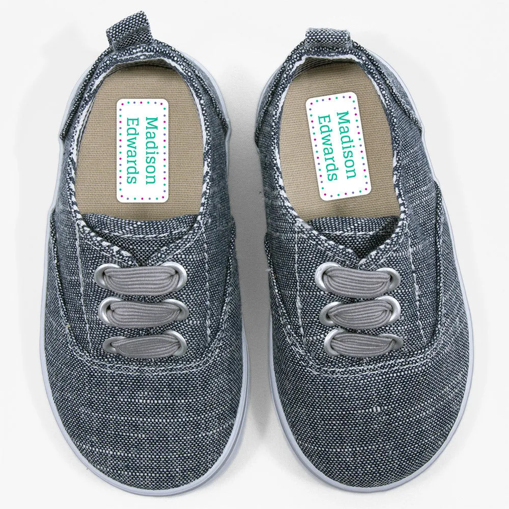 Dots Shoe Labels