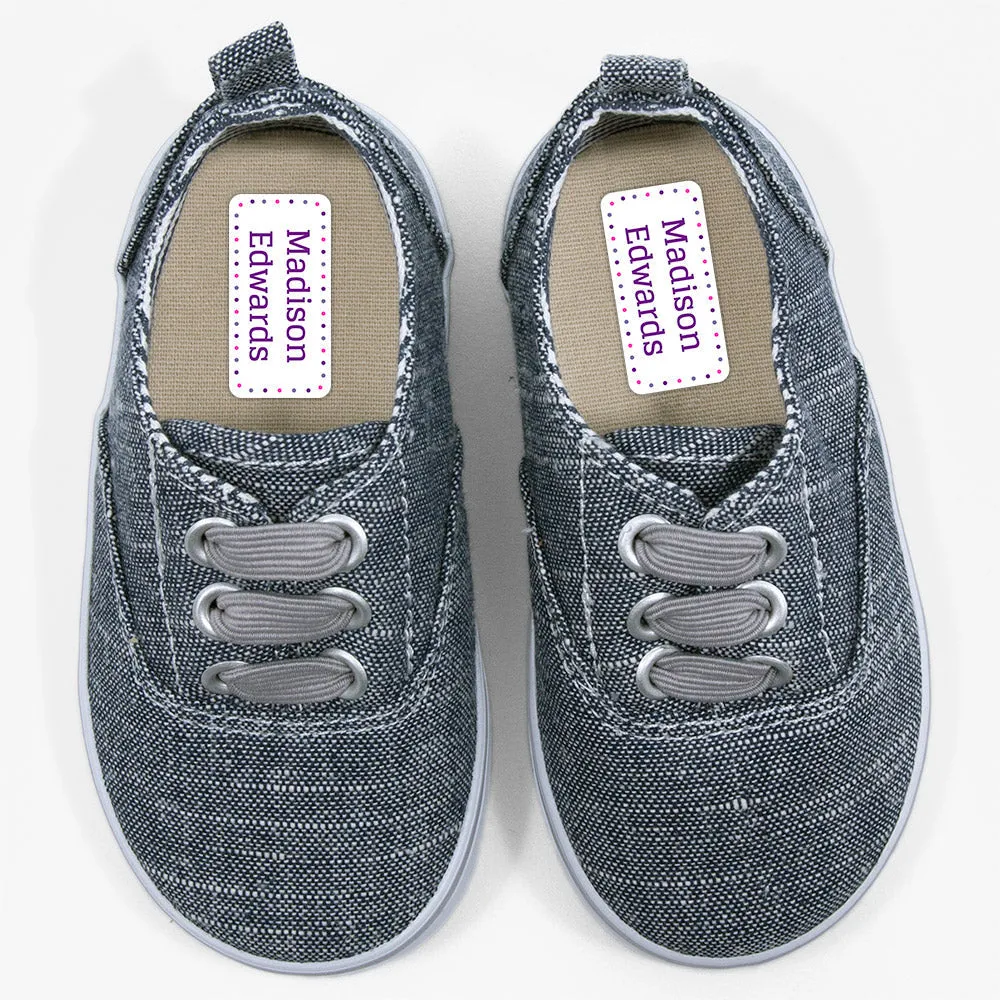 Dots Shoe Labels