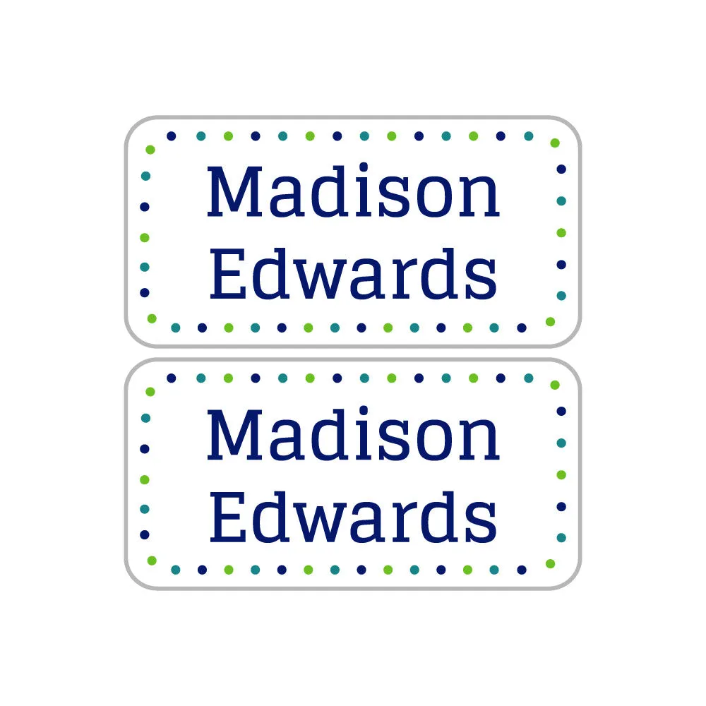 Dots Shoe Labels