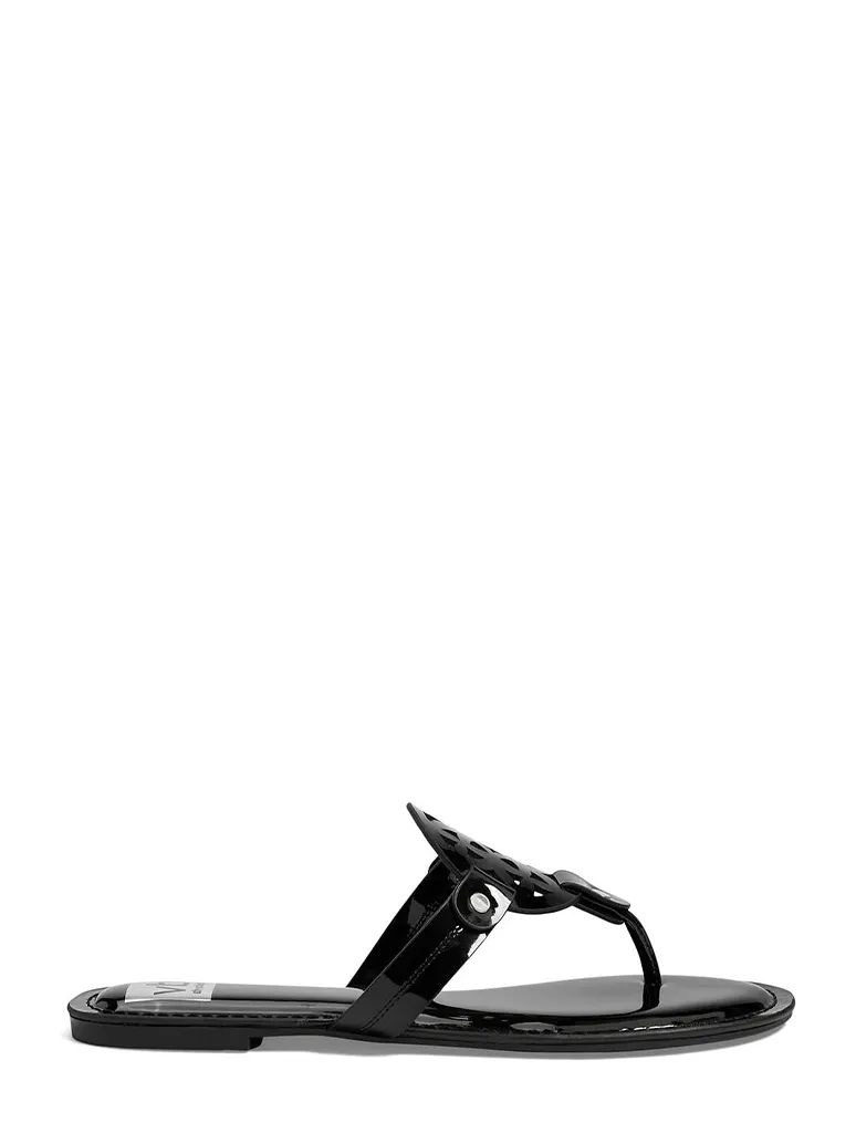 DV Gotie Sandal in Black Patent