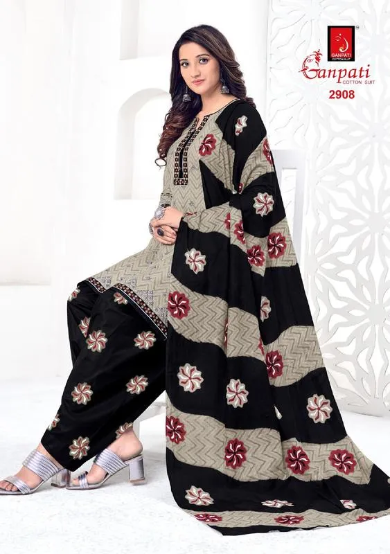 Ganpati Launched Payal Vol 29 Cotton Casual Wear Salwar Suits