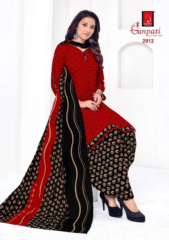 Ganpati Launched Payal Vol 29 Cotton Casual Wear Salwar Suits