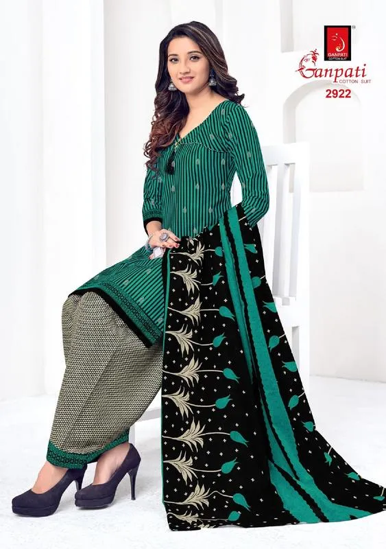 Ganpati Launched Payal Vol 29 Cotton Casual Wear Salwar Suits