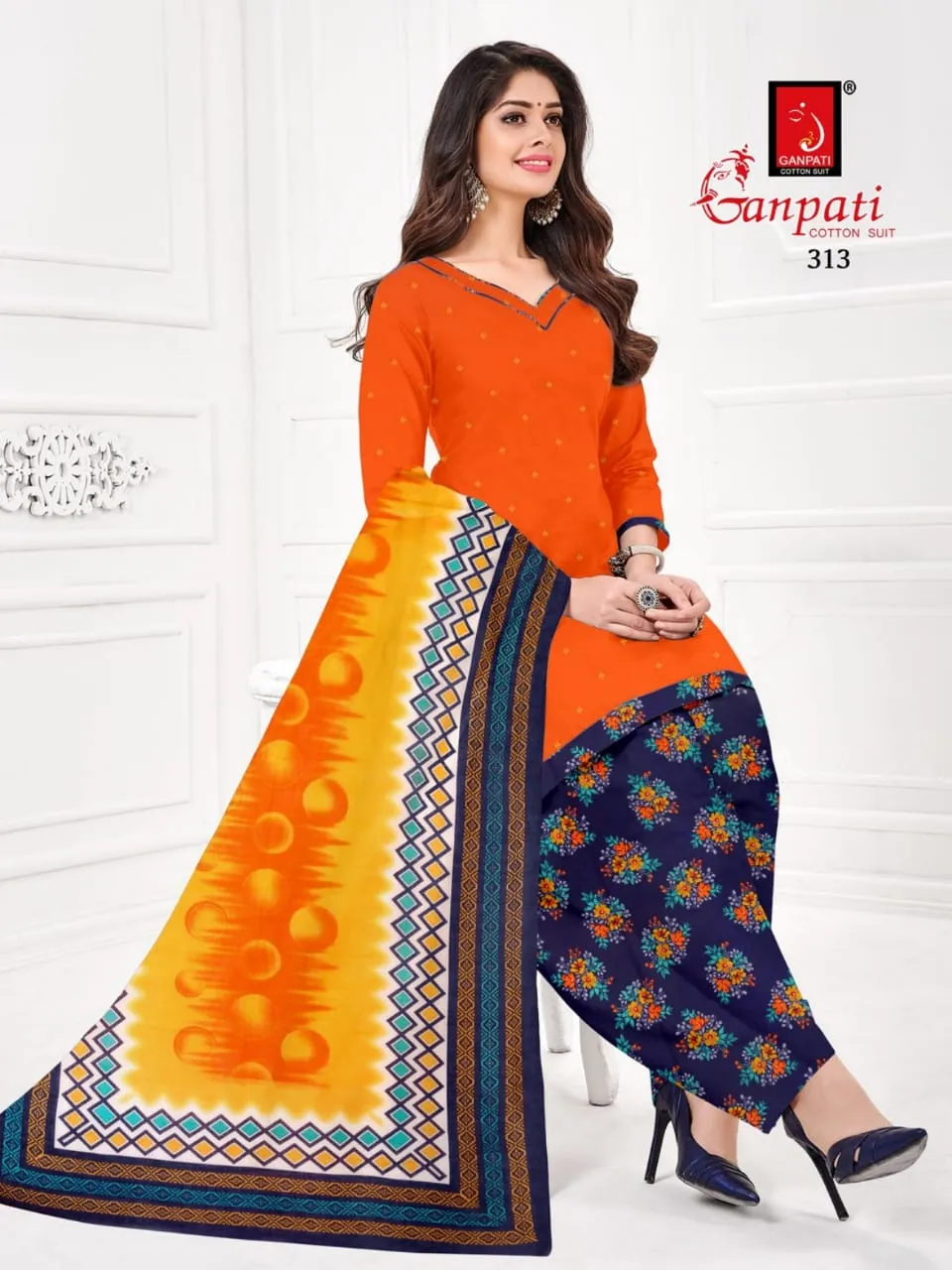 Ganpati Presents Gareema Vol 3 Cotton Casual Wear Salwar Suits