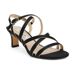 Genaya Heel in Black And Gold