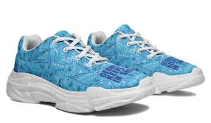 Geometry Shape Chunky Sneakers