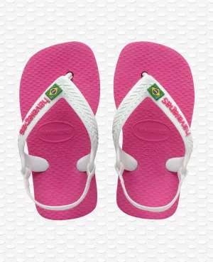 Havaianas Baby Brasil Logo Ii Flip Flops