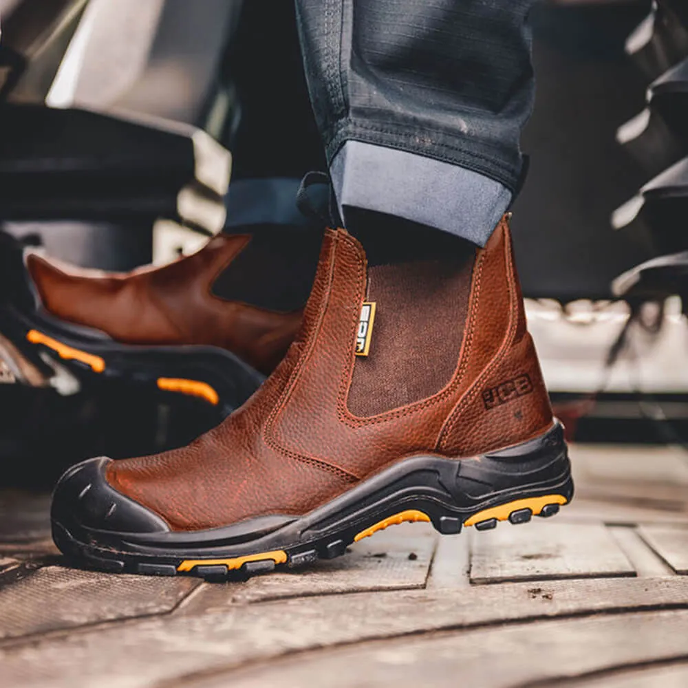 JCB Safety Dealer Boots Special Offer Pack - JCB Safety Dealer Boots   3 Pairs Work Socks