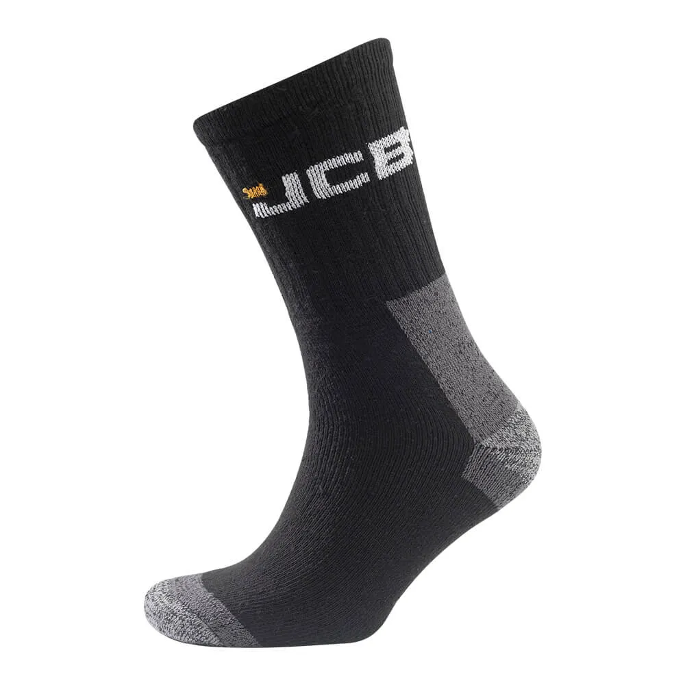 JCB Workmax Special Offer Pack - JCB Workmax Safety Boots   3 Pairs Work Socks