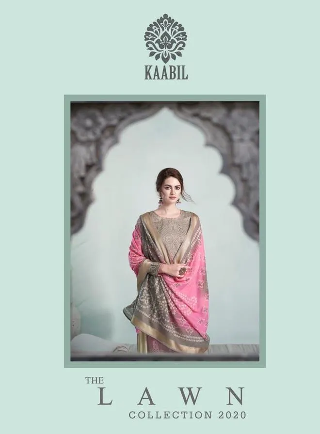 Kesar Karachi Presents Kaabil Lawn Cotton Casual Wear Salwar Suits