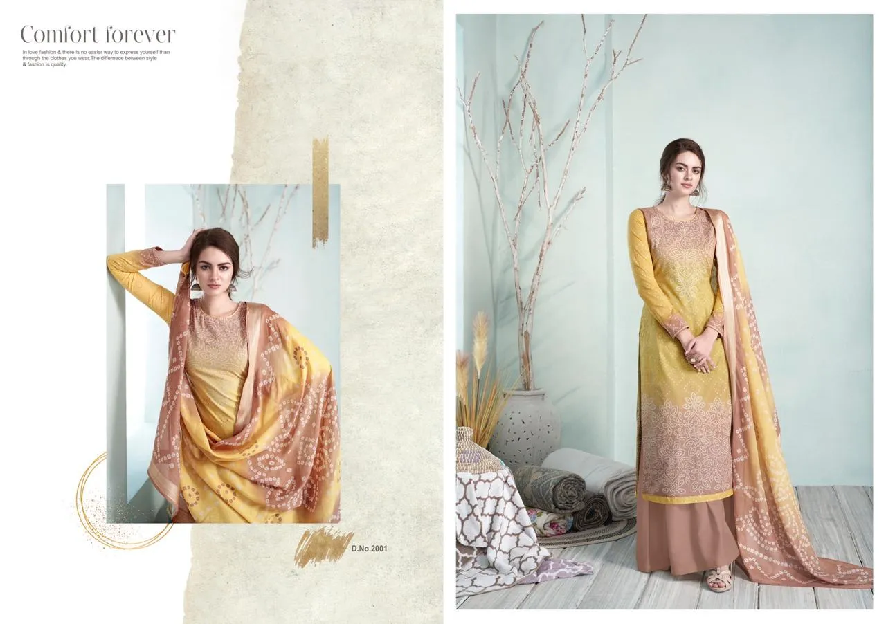 Kesar Karachi Presents Kaabil Lawn Cotton Casual Wear Salwar Suits