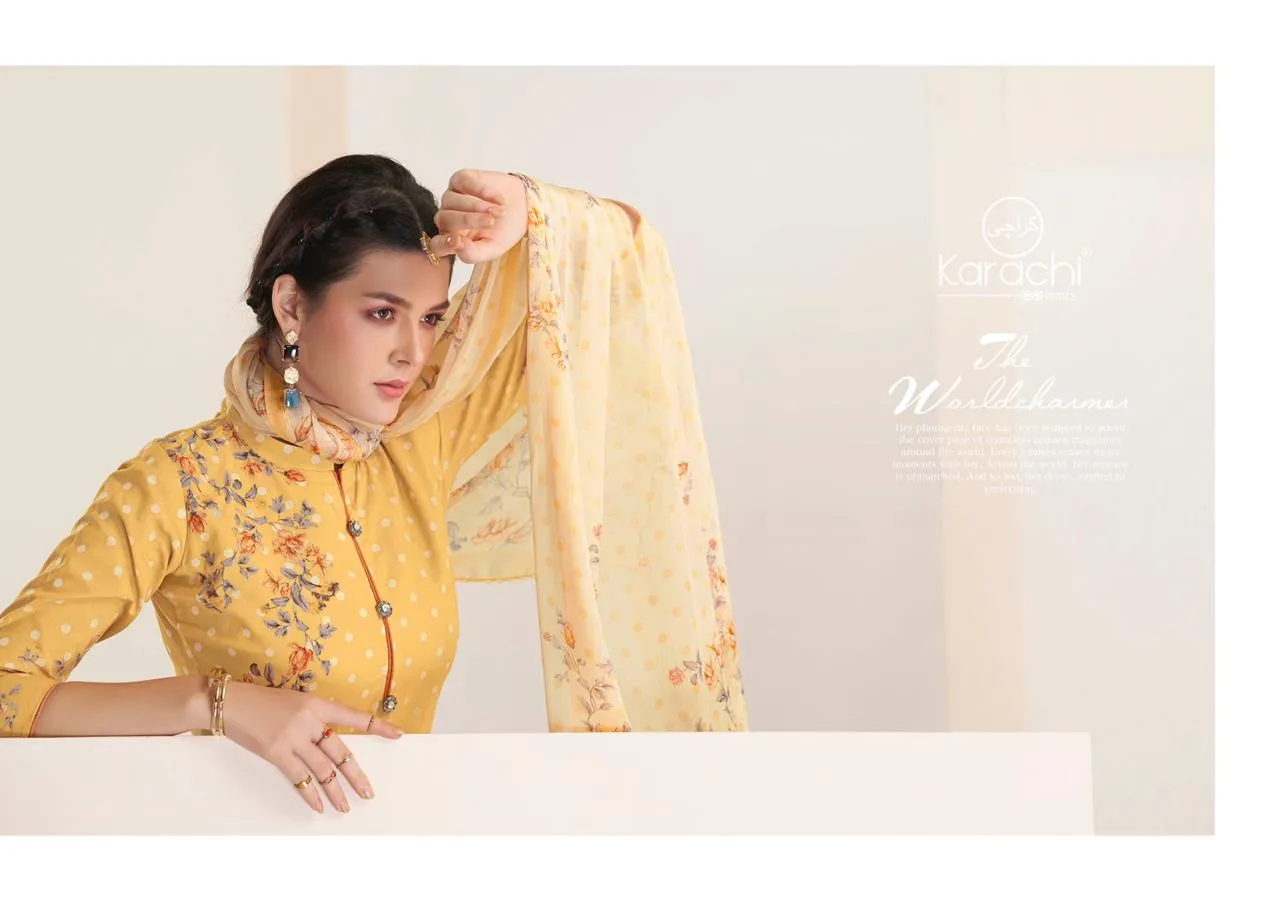 KESAR KARACHI PRESENTS  SUMMER SHINE CASUAL WEAR COLLECTION