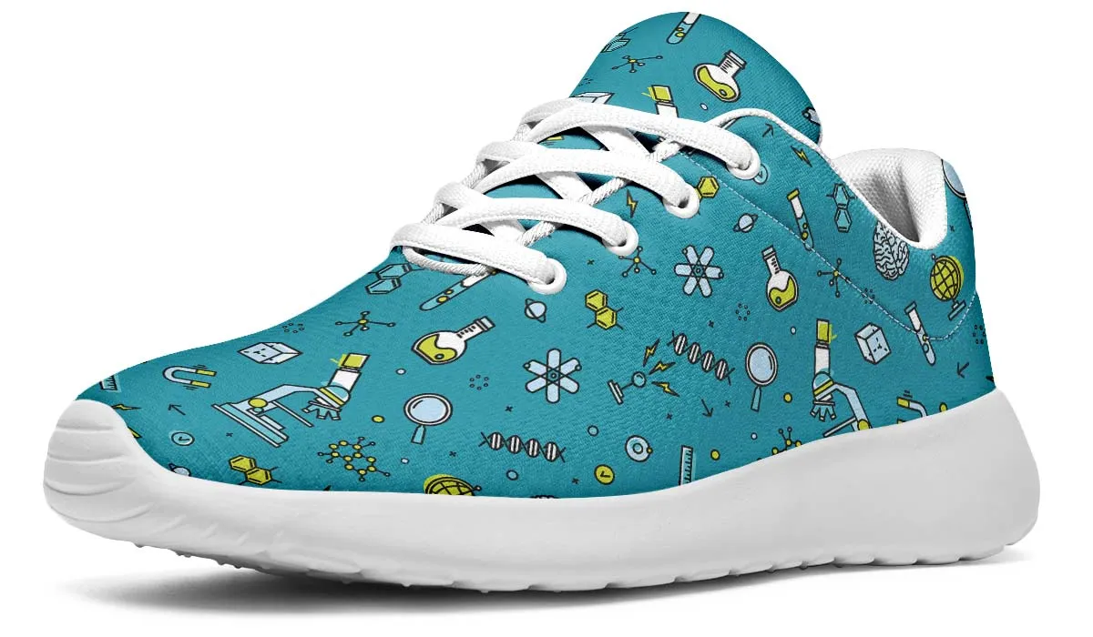 Laboratory Equipment Icons Sneakers