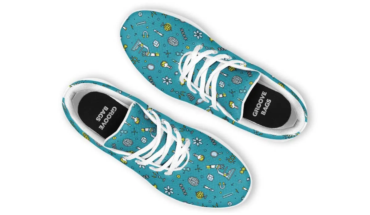 Laboratory Equipment Icons Sneakers