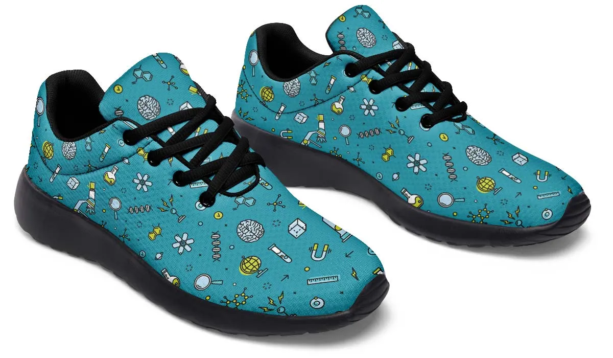Laboratory Equipment Icons Sneakers