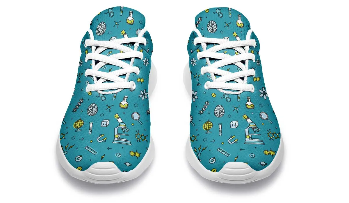 Laboratory Equipment Icons Sneakers