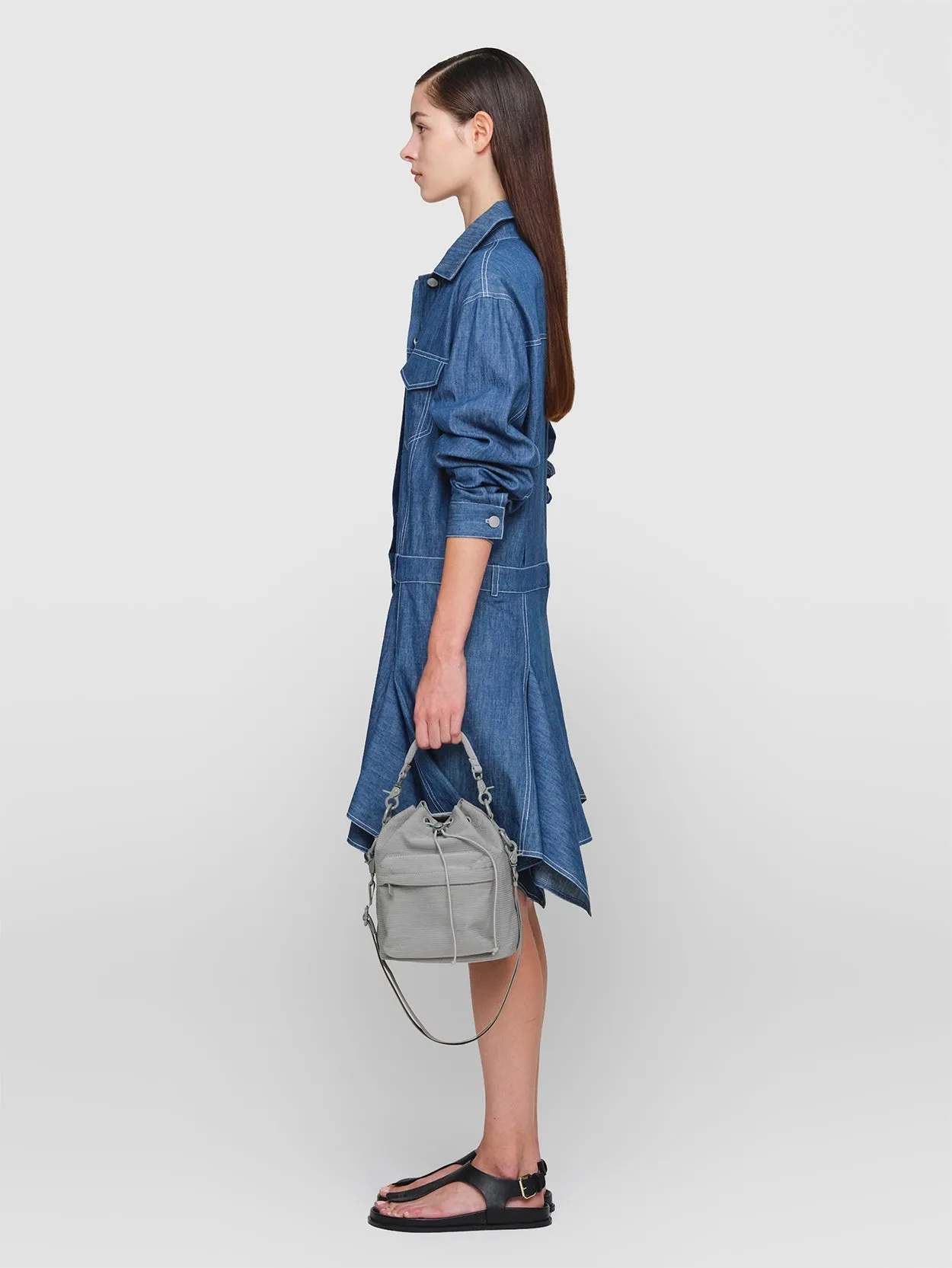 Linen Denim Janet Dress