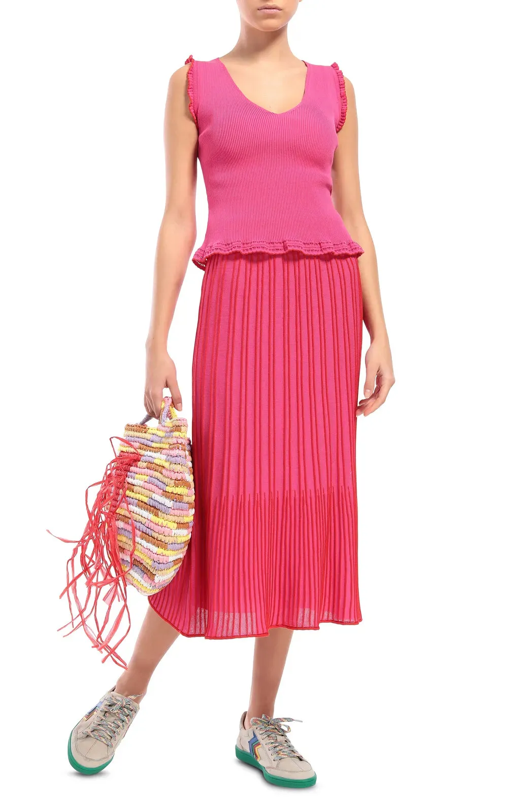 M Missoni Knee Long Skirt