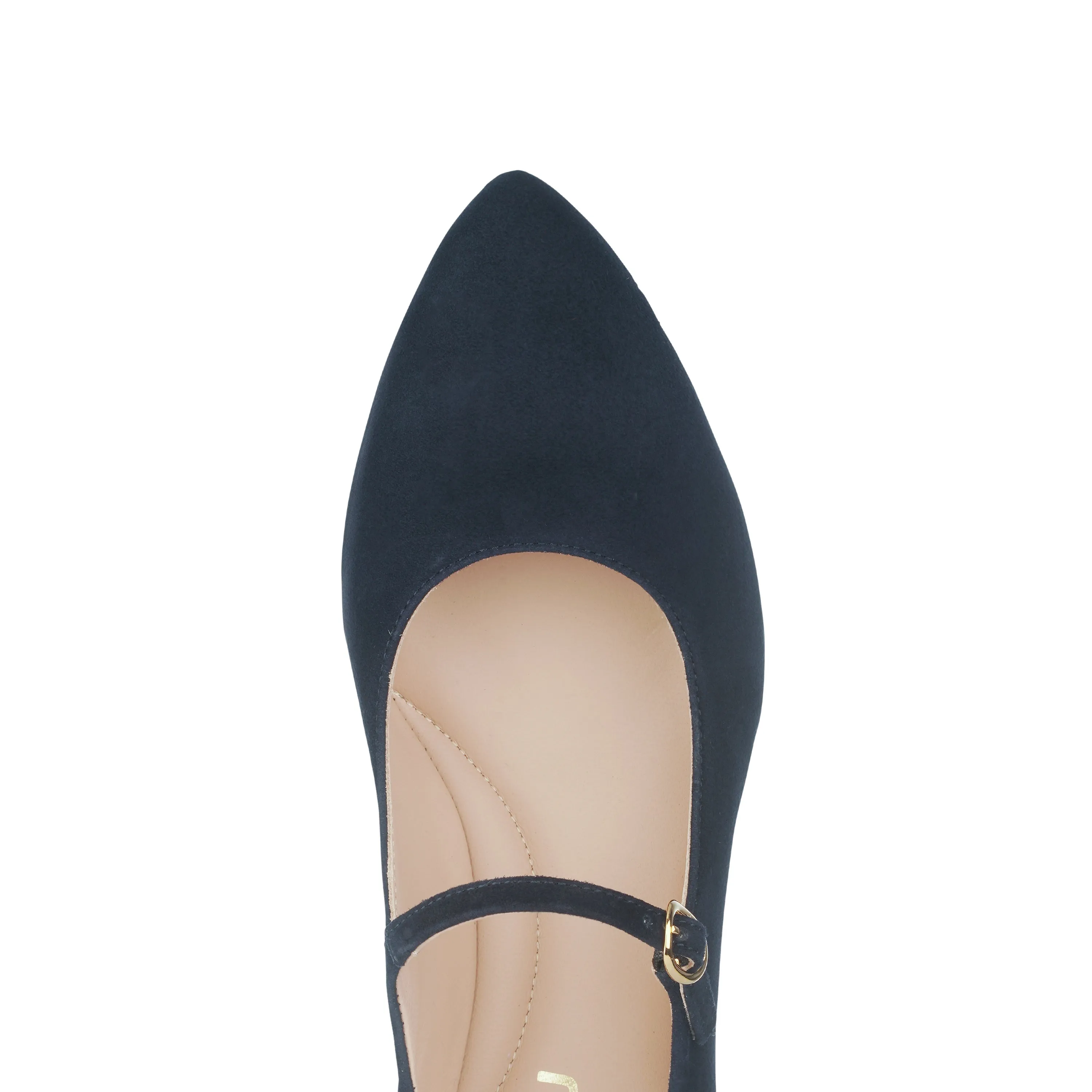 Melia Flexlite Flats Dark Blue