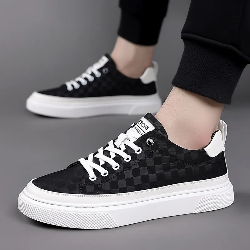 Men's Flat Casual Skateboard Sneakers