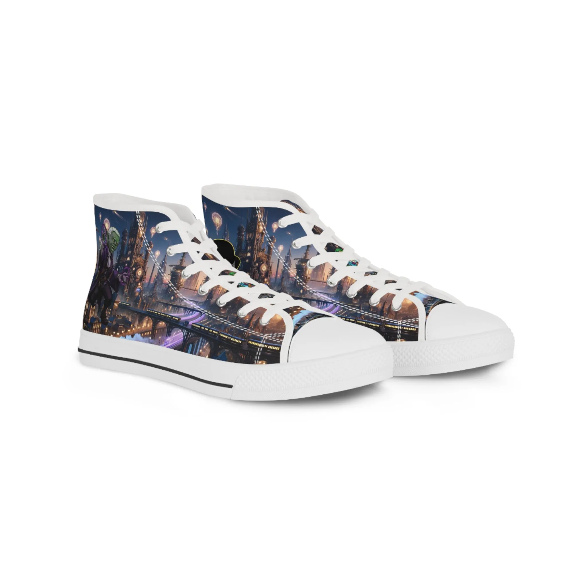 Men's High Top Sneakers- Fenic
