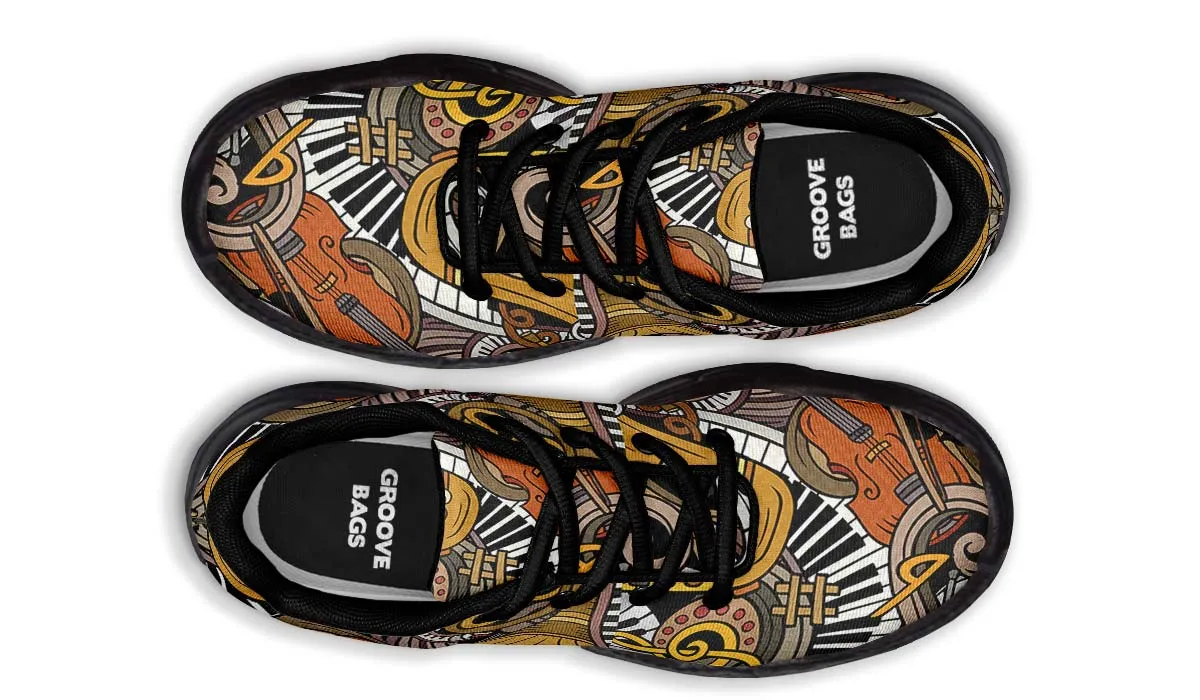 Musical Instruments Chunky Sneakers