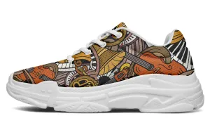 Musical Instruments Chunky Sneakers