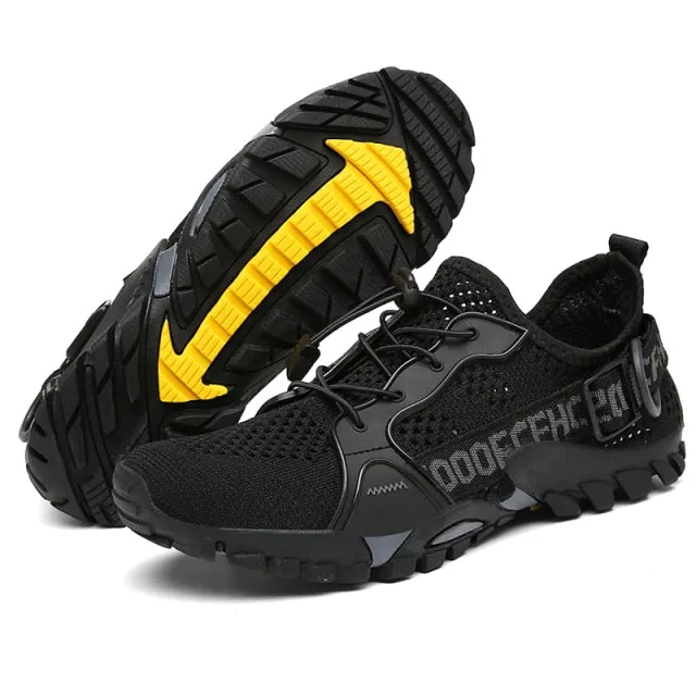 New Mesh Breathable Hiking Shoes Men's Sneakers Outdoor Sports Shoes