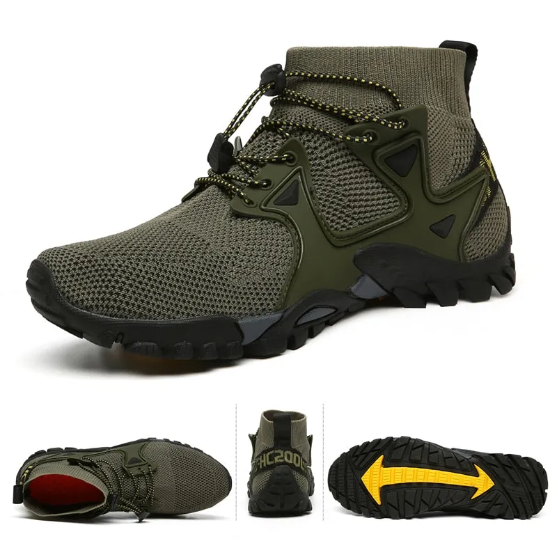New Mesh Breathable Hiking Shoes Men's Sneakers Outdoor Sports Shoes